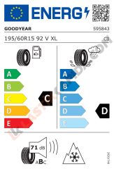 195/60R15 92V EAG SP 4SEASONS XL