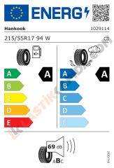 215/55R17 94W Ventus Prime4 K135 Seal Guard (Sealant) VW(Volkswagen)