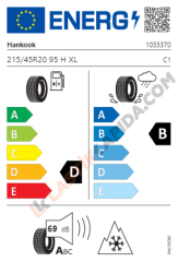 215/45 R20 95H iON i*Cept  IW01 HANKOOK